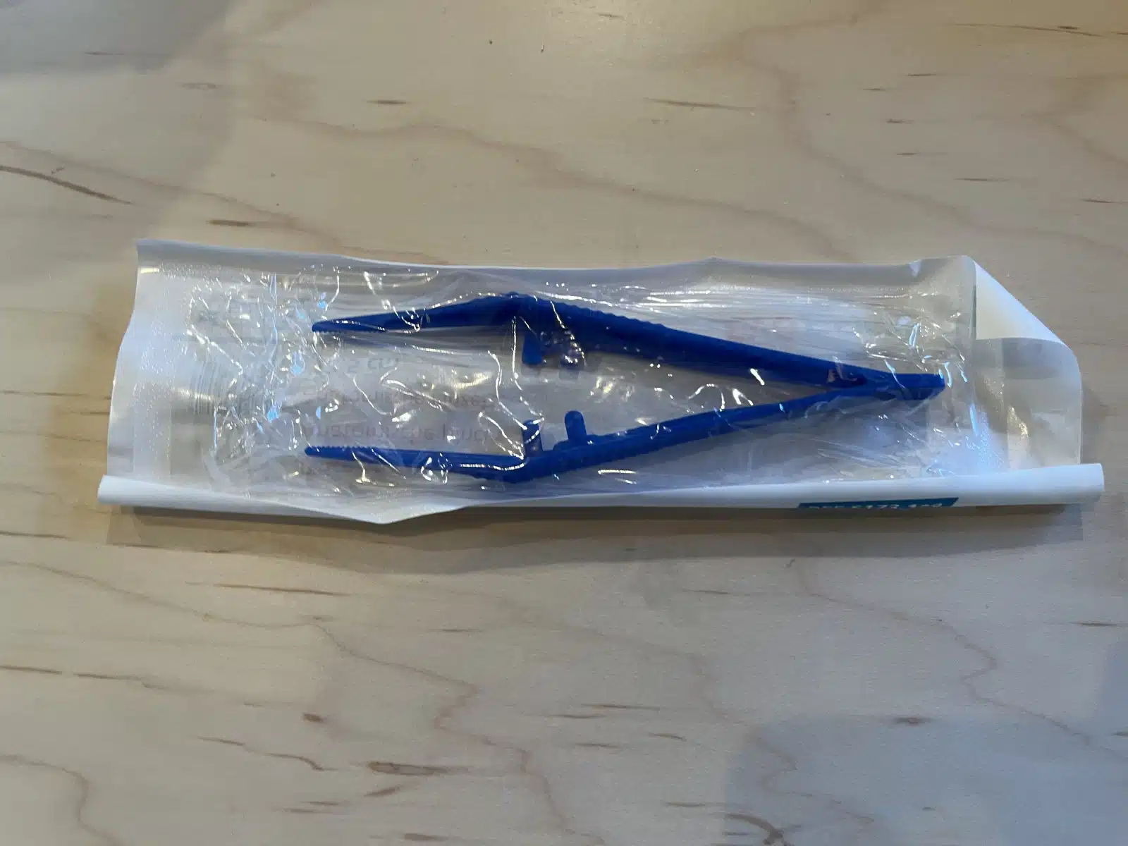 Anatomisch pincet plastiek per 25st