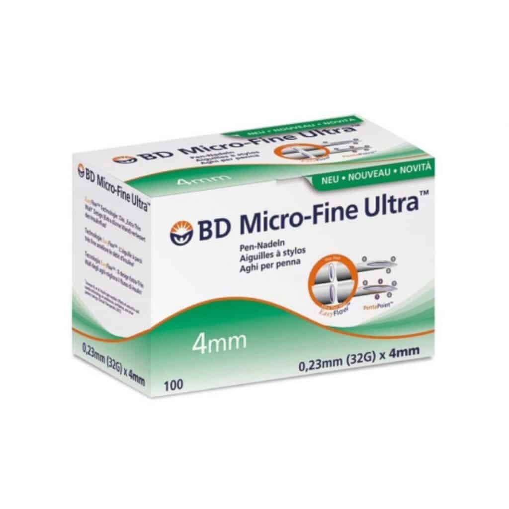 BD Micro Fine pennaalden 100st 4mm