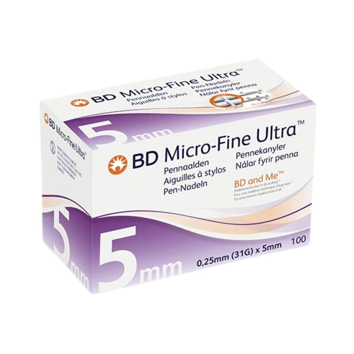 BD Micro Fine pennaalden 100st 5mm