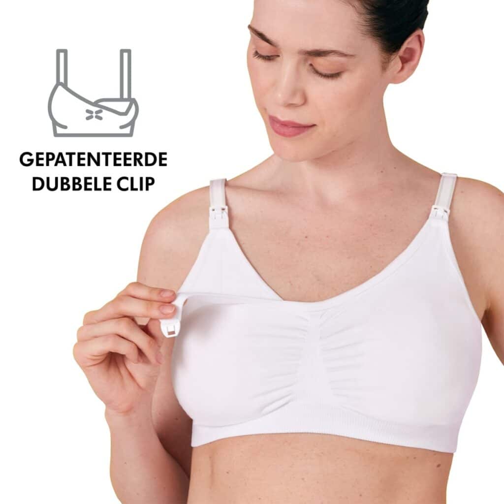 Medela 3-in-1 borstvoedings-en kolfbeha wit-L