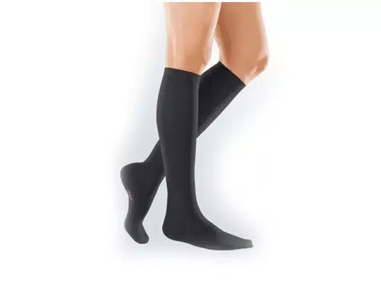Medi elegance AD kniekous gesloten teen - klasse 2 - black - maat 3