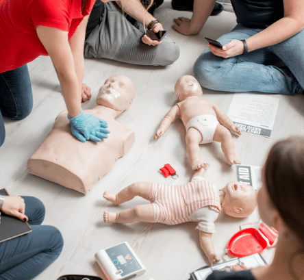 20-01-2026 sessie EHBO reanimatie en verstikking bij volwassenen + baby & kind