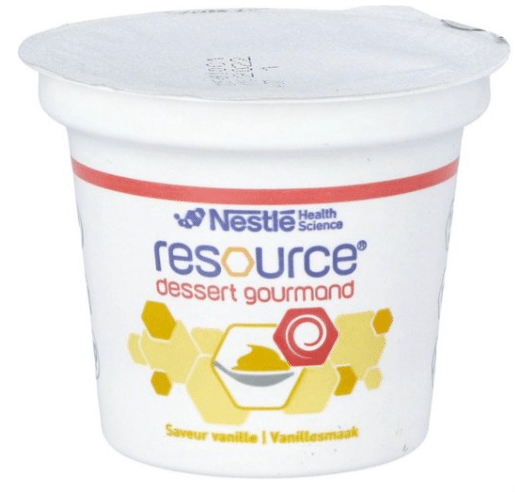 Nestlé Resource dessert gourmand 4x125gr vanille