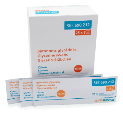 Mondzorgstaafjes lemon 25x3 stuks