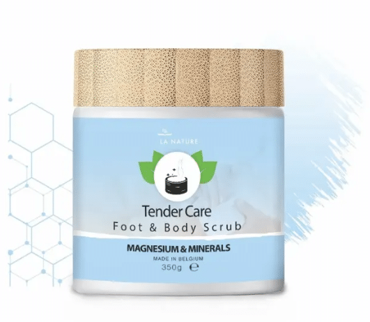 By La Nature Tender Care Magnesium Foot & Body Scrub (350 gr)