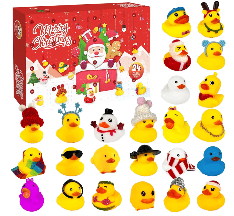 Adventskalender badeendjes